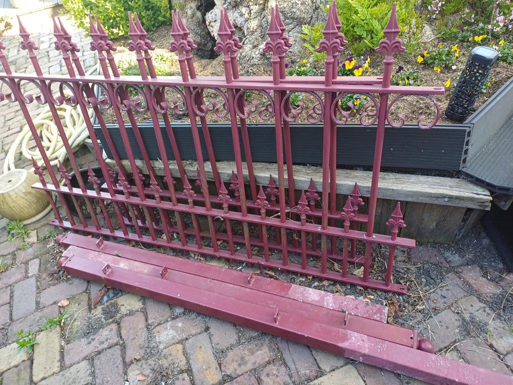 Sierhek, Tuin en Terras, Tuinhekken en Hekwerk, Ophalen, IJzer