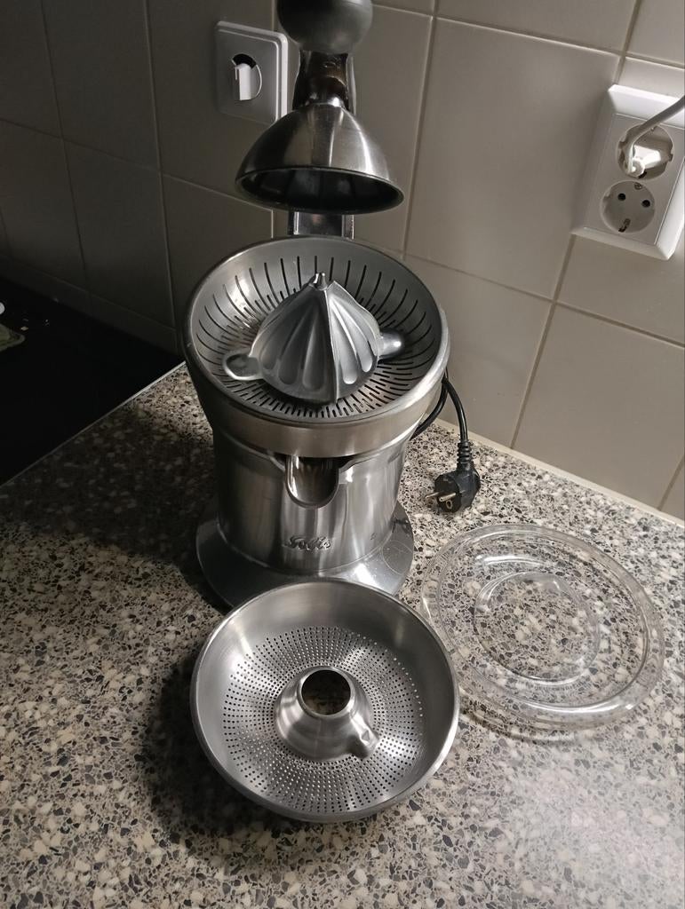 Solis Pro 845 RVS citruspers, Ophalen, Gebruikt, Elektrisch, Citruspers