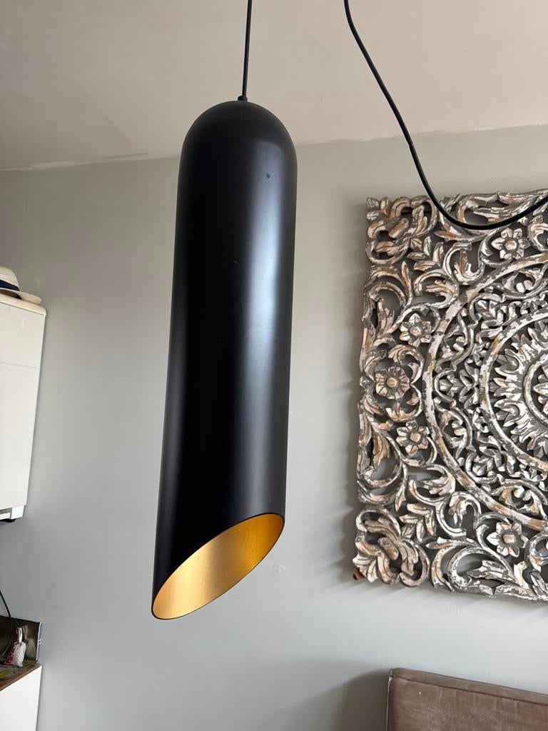 Originele Tom Dixon Pipe Set Plafondlampen (2 stuks), Ophalen of Verzenden, Zo goed als nieuw, Metaal, 75 cm of meer