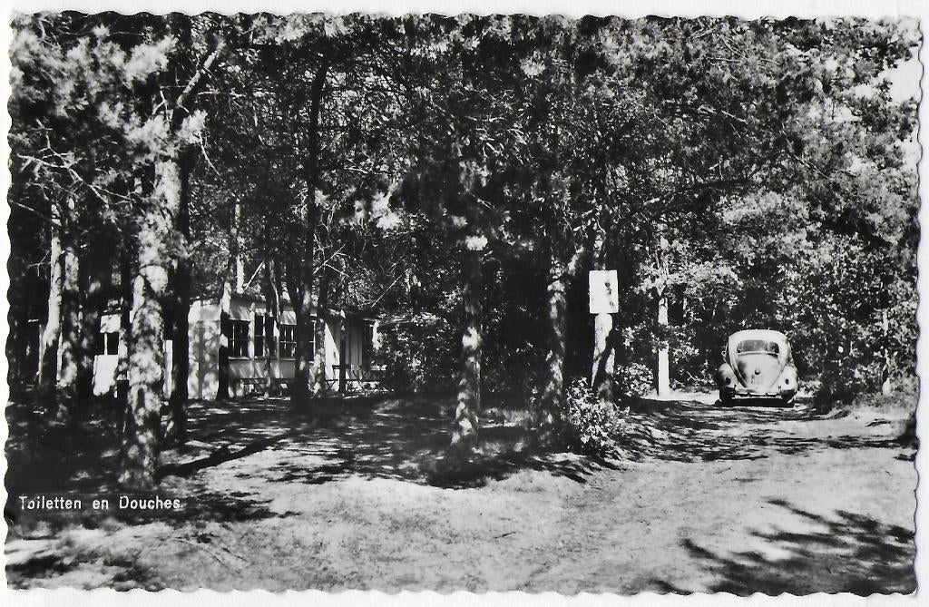 Baarle Nassau Camping Heibloem Oude Ansichtkaart (B3394), Ophalen of Verzenden, 1960 tot 1980, Gelopen, Noord-Brabant