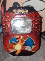 Pokemon blik + kaarten, Ophalen of Verzenden