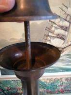 XXXL ANTIEKE ART DECO ITALIAANSE STAANDE SCHEEPS LAMP 175 CM, Antiek en Kunst, Ophalen