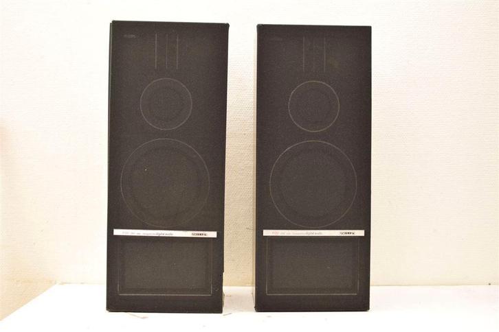 Philips luidsprekers 46540, Audio, Tv en Foto, Luidsprekers, Gebruikt, Front, Rear of Stereo speakers, 120 watt of meer, Philips