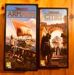 7 Wonders - Armada & Cities (Twee Uitbreidingen/Nederlands), Vijf spelers of meer, Ophalen of Verzenden, Zo goed als nieuw