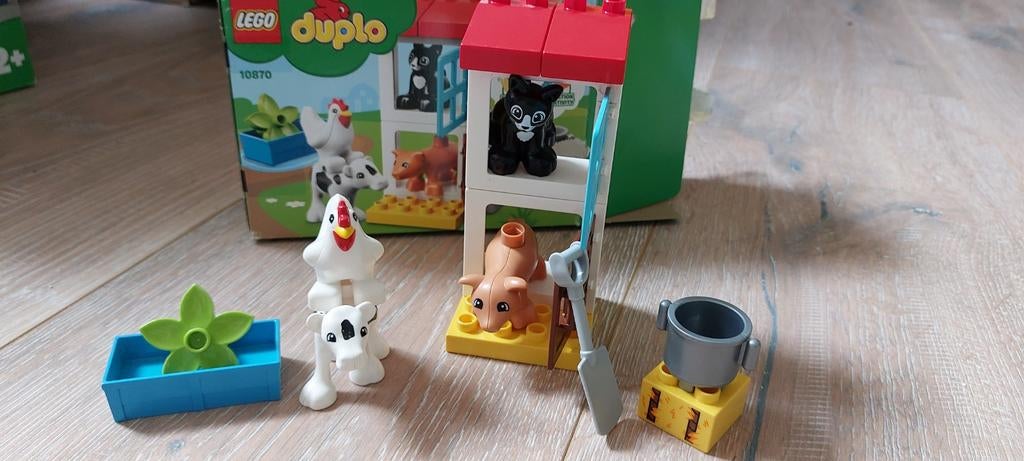 Lego Duplo 10870 Boerderijdieren, Kinderen en Baby's, Speelgoed | Duplo en Lego, Ophalen, Gebruikt, Overige thema's, Compleet
