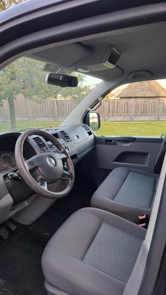 Volkswagen Transporter Bestel 2.5 D 96KW 2009, Auto's, Bestelauto's, Voorwielaandrijving, Zwart, Origineel Nederlands, Bedrijf