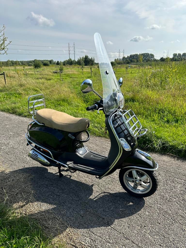 Vespa LX 50 4T - Zwart, Ophalen, Gebruikt, Benzine, Vespa LX