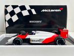 1:18 Minichamps McLaren TAG MP4/3 Alain Prost F1 1987, Ophalen of Verzenden, Zo goed als nieuw, Auto, MiniChamps