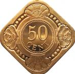 Nederlandse Antillen 50 cent 2014 (FDC), Ophalen of Verzenden, Noord-Amerika, Losse munt