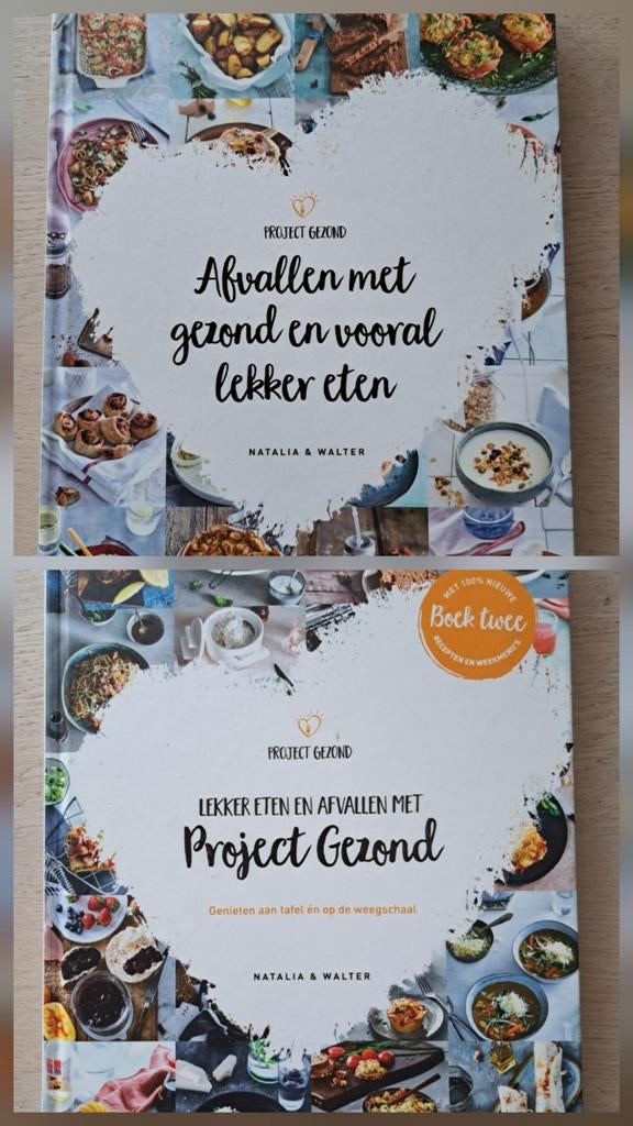 Project Gezond deel 1 en 2, Boeken, Kookboeken, Gelezen, Ophalen of Verzenden