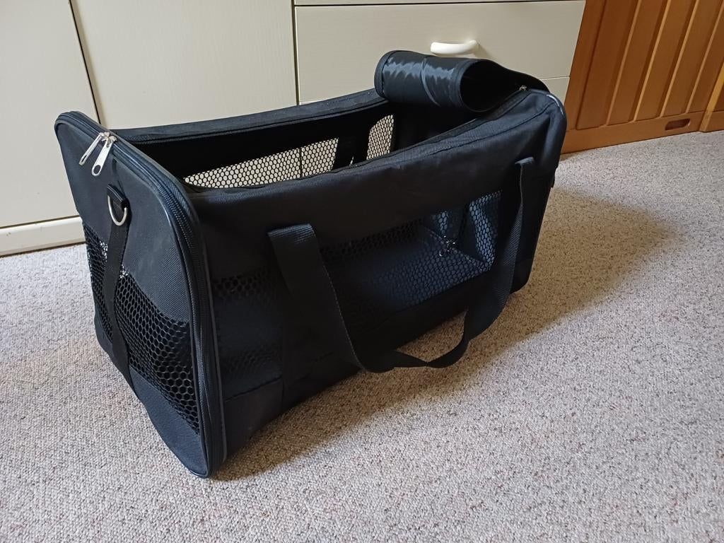 Trixie hondendraagtas/ reisbench, zgan, Ophalen, Zo goed als nieuw