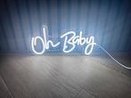 Oh baby neon bord, Ophalen of Verzenden, Nieuw, Wanddecoratie