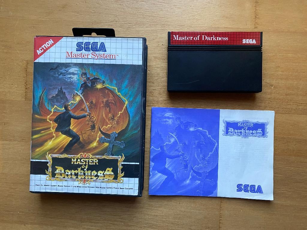 Master of darkness sega master system, 1 speler, Racen en Vliegen, Ophalen of Verzenden, Zo goed als nieuw