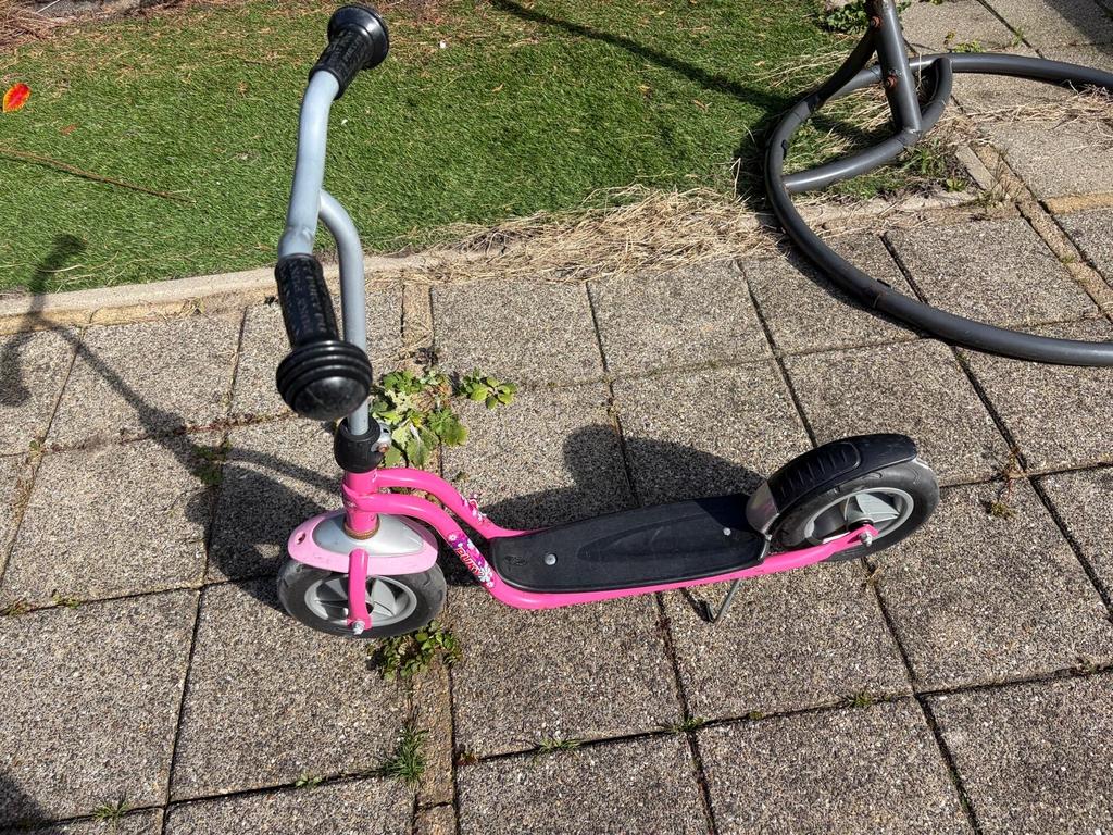 Puky step roze, Ophalen, Gebruikt, Gewone step