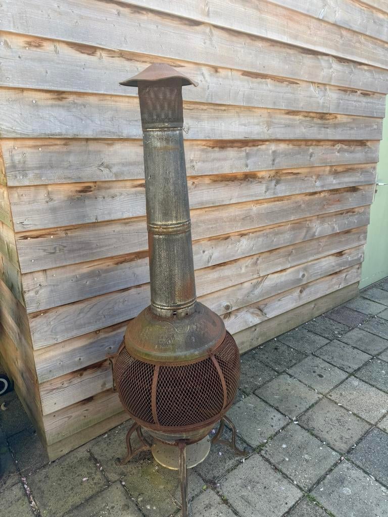 Gratis vuurkorf met BBQ, Ophalen, Gebruikt