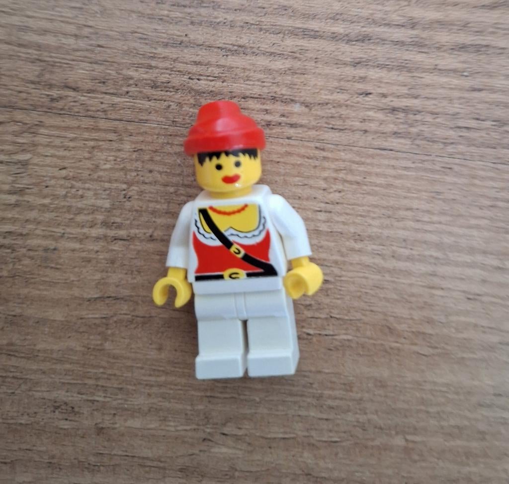 LEGO Piraat Minifiguur met Rode Hoed - Vintage, Ophalen of Verzenden, Jongen of Meisje