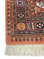 Vintage Oosters mini vloerkleed Bouchara orange 40x40cm, HYPE POP-UP, Vierkant, Minder dan 50 cm, Zo goed als nieuw