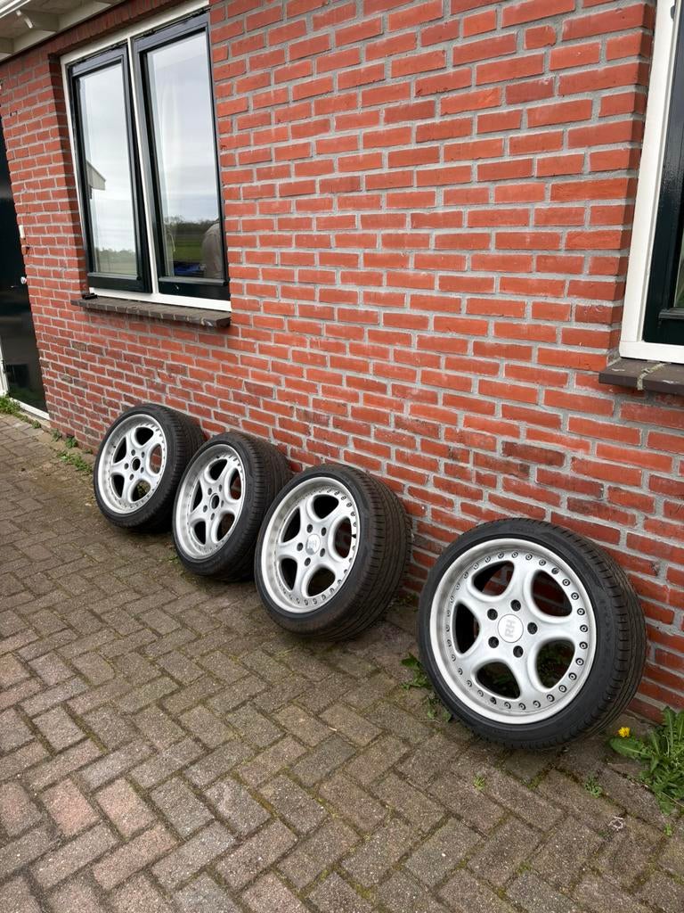 RH 18 inch 5x130 adapters naar 5x100!, Auto-onderdelen, Ophalen, 18 inch, Velg(en), Zomerbanden