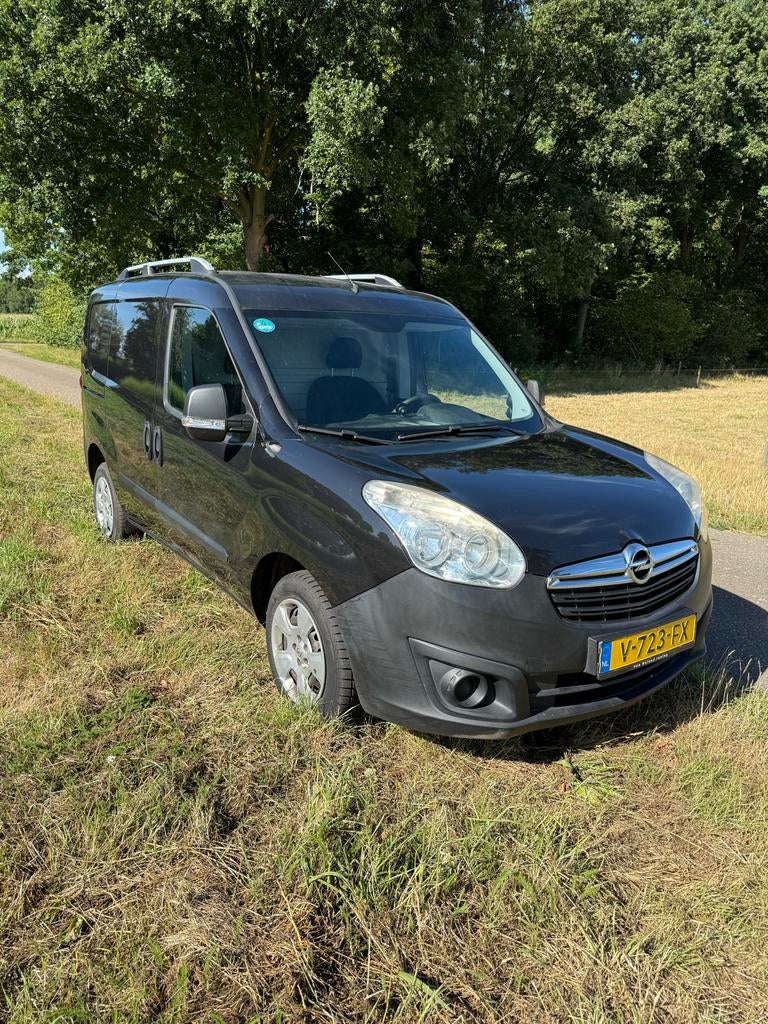 Opel Combo 1.3 2017, Auto's, Voorwielaandrijving, Stof, Zwart, Origineel Nederlands