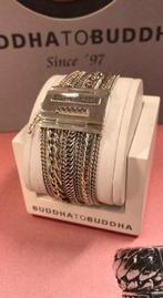 BUDDHA TO BUDDHA ARMBAND TYPE 124 F MULTI CHAIN NAT € 669,95, Ophalen of Verzenden, Zo goed als nieuw, Zilver, Zilver