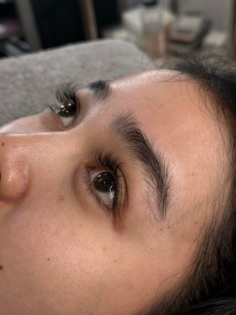Wimperextensions natuurlijke look, Ogen, Zwart, Nieuw, Ophalen of Verzenden