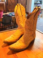 Exclusieve Krokodillen Cowboylaarzen - US 6.5, Hoge laarzen, Wit, Ophalen of Verzenden, Gedragen