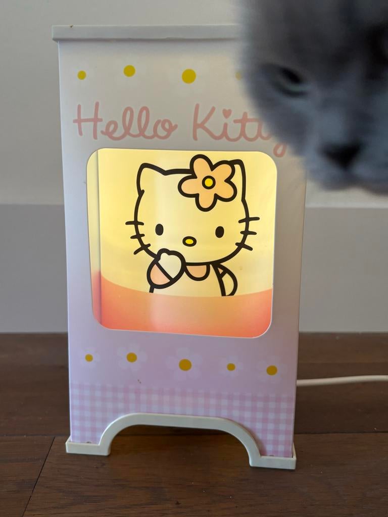 Hello Kitty lamp voor de kinderkamer, Ophalen of Verzenden, Gebruikt