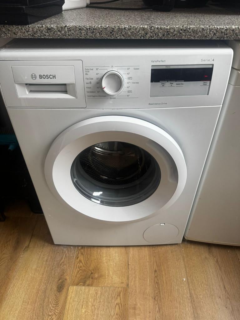 Bosch VarioPerfect Serie 4 Wasmachine - Perfect werkend, Ophalen, Gebruikt, Wolwasprogramma, Voorlader