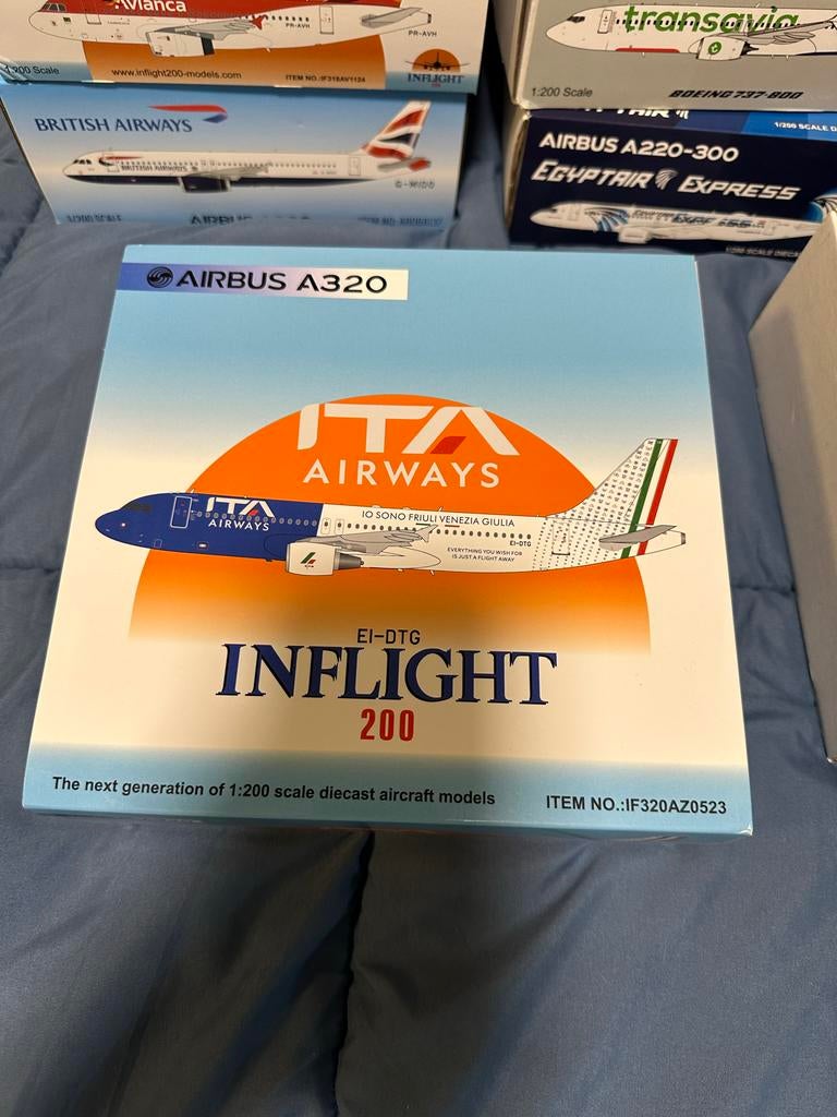 Inflight200 Airbus A320 ITA Airways EI-DTG, Ophalen of Verzenden, Nieuw, Schaalmodel