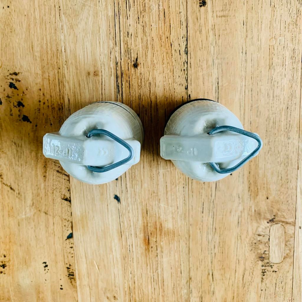 2 x nieuwe Olba Keramische Fitting - Wit - 9x5.5x5.5 cm, Ophalen of Verzenden, Nieuw