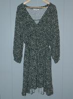 Jurk groen mint zwart beige | 48 | Miljuschka, Miljuschka, Jurk, Ophalen of Verzenden, Zo goed als nieuw