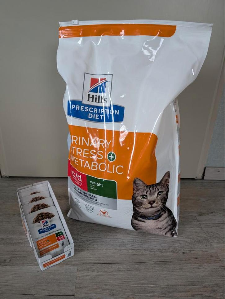 Hill's kattenvoer c/d + metabolic, Dieren en Toebehoren, Dierenvoeding, Kat, Ophalen of Verzenden