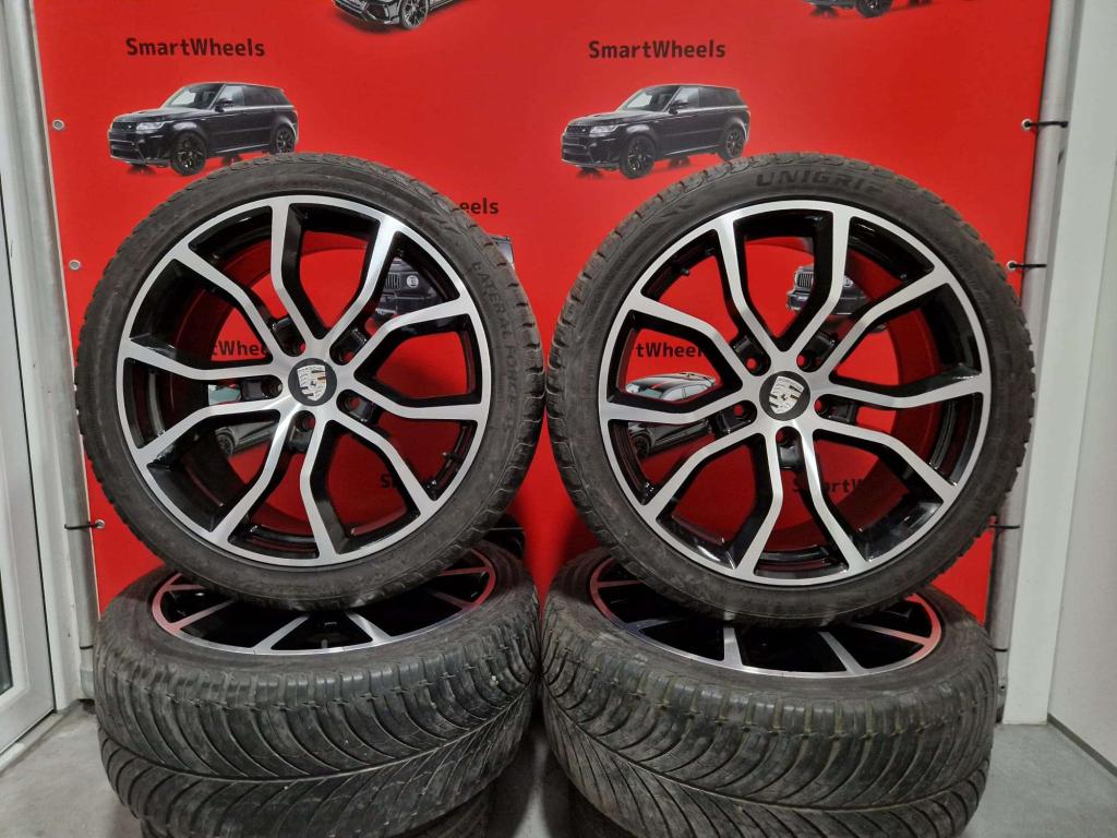 21 inch PORSCHE CAYENNE PANAMERA GTS TURBO VELGEN BANDEN, Niet ingevuld, 295 mm, Banden en Velgen, Niet ingevuld