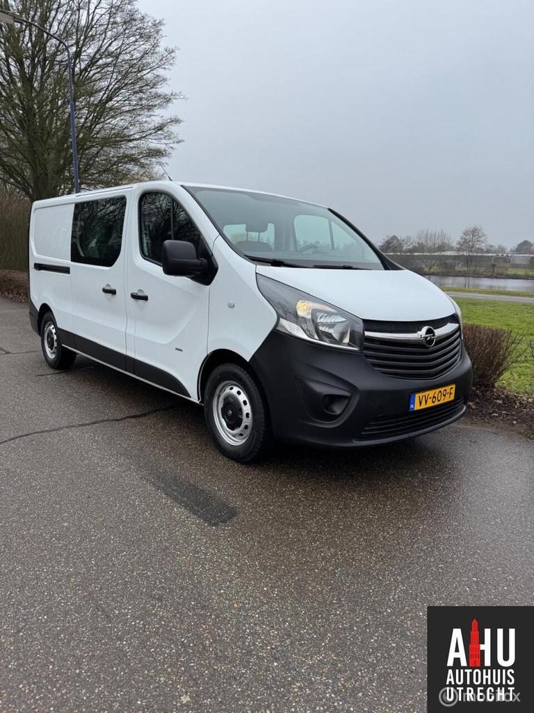 Opel Vivaro bestel 1.6 CDTI/140PK/L2H1 Dubbele Cabine, Auto's, Bestelauto's, Voorwielaandrijving, Euro 5, 15 km/l, Gebruikt