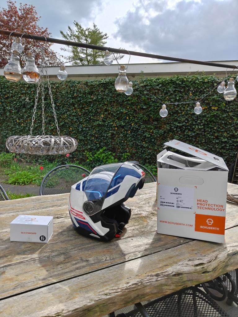Schuberth C5 met SC2 Standard, Motoren, Overige merken, Systeemhelm, Ophalen of Verzenden, XXL