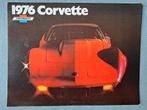 Brochure Chevrolet Corvette - 1976 USA, Verzenden, Gelezen, Chevrolet