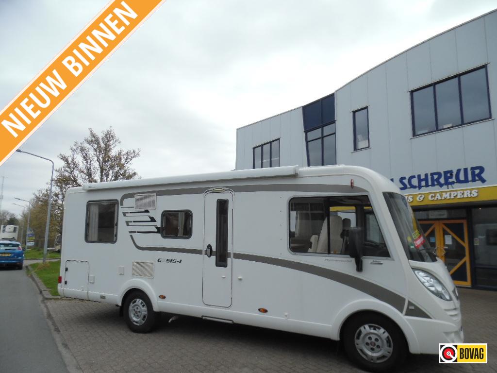 Hymer Exsis-I 678 Ruime Smalle integraal, Caravans en Kamperen, Campers, Ringverwarming, Fiat, 7 tot 8 meter, Bedrijf