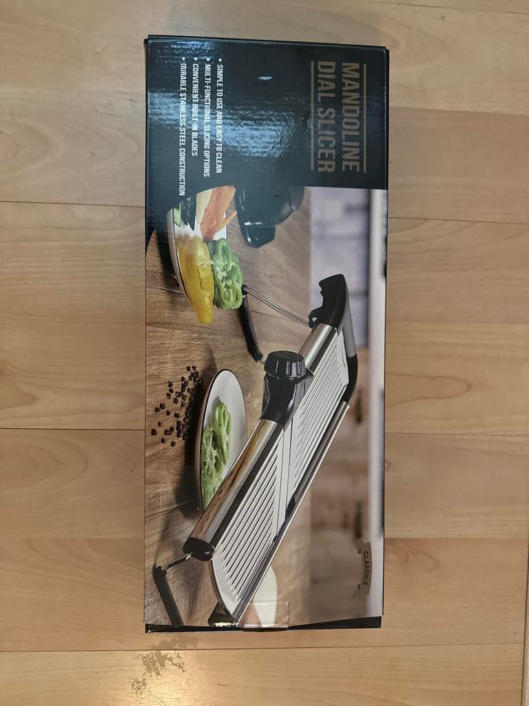 Mandoline Dial Slicer - Roestvrij staal, Overige typen, Ophalen of Verzenden, Metaal, Overige merken