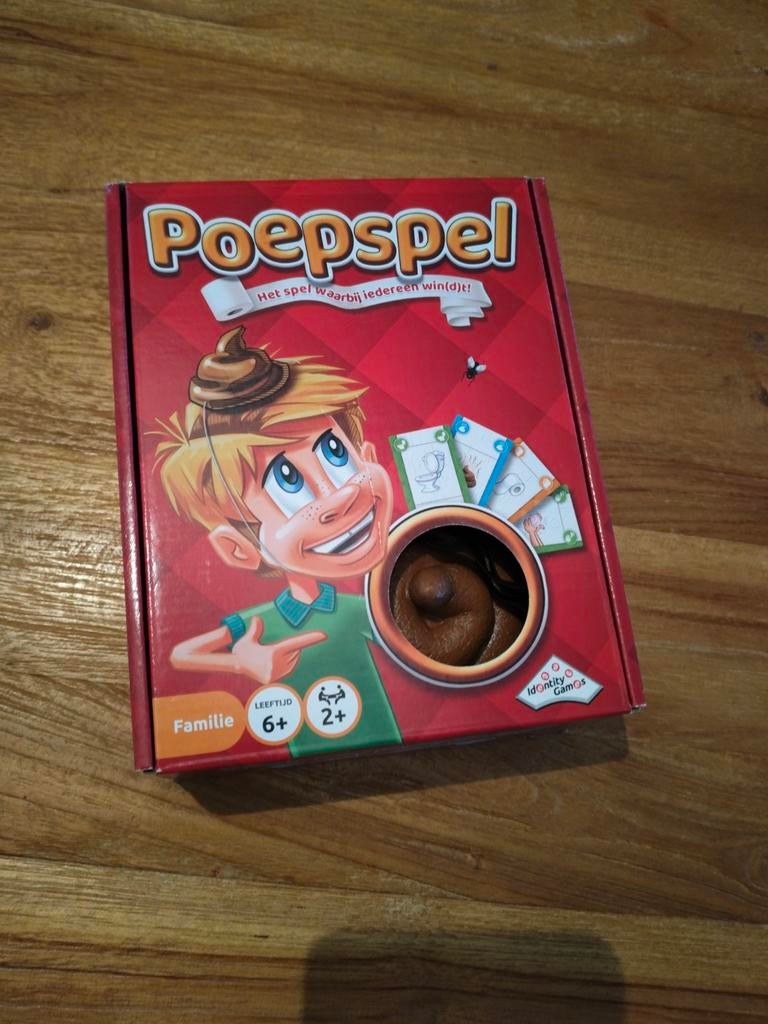 Poepspel - Het spel waarbij iedereen windt!, Vijf spelers of meer, Ophalen of Verzenden, Zo goed als nieuw, Monkey Games