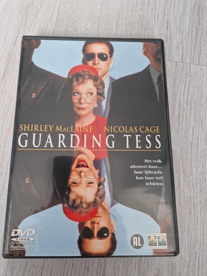 DVD Guarding Tess - Nicolas Cage/Shirley MacLaine, Cd's en Dvd's, Dvd's | Komedie, Zo goed als nieuw, Romantische komedie, Alle leeftijden