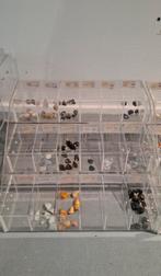 Edelsteen hangers met kunstof display bakken., Ophalen of Verzenden, Nieuw, Steen of Mineraal, Met edelsteen