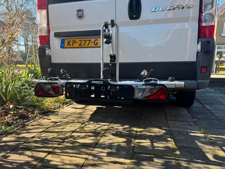 ZGAN Pro-User Diamant Fietsendrager – Ideaal voor E-bikes!, Auto diversen, Fietsendragers, Zo goed als nieuw, Trekhaakdrager, 2 fietsen