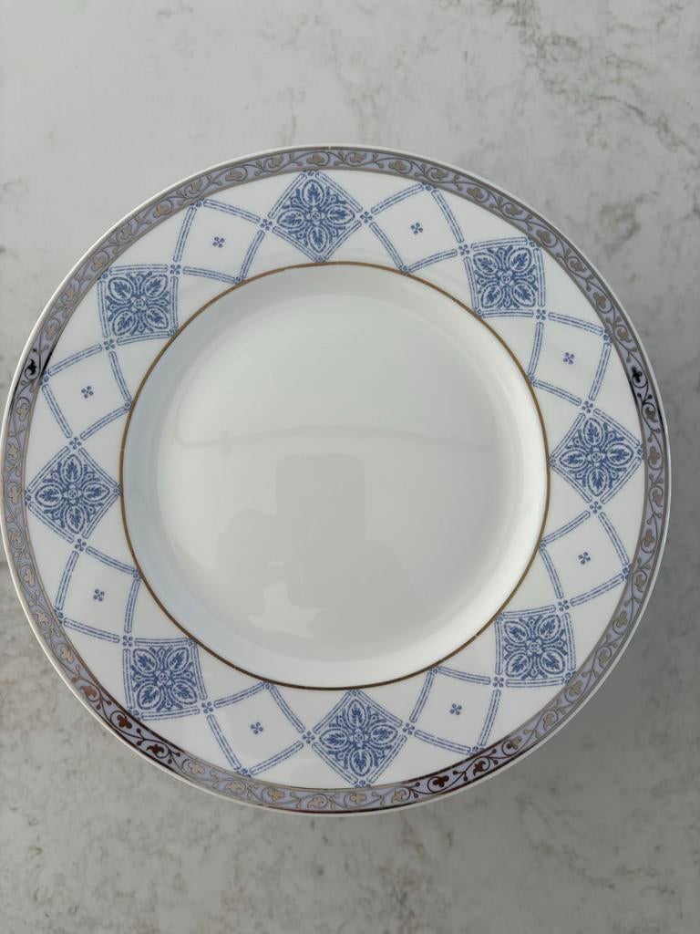 Villeroy & Boch Azurea borden 22 cm - 9 stuks, Huis en Inrichting, Keuken | Servies, Ophalen, Zo goed als nieuw, Porselein, Bord(en)