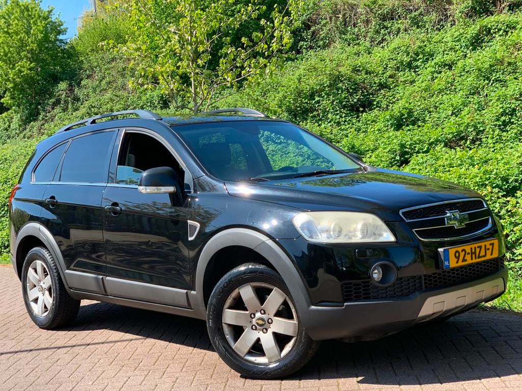 Chevrolet Captiva 2.4i Executive 4X4 AWD 7 PERS LEDER 2009, Auto's, 136 pk, Gebruikt, 4 cilinders, 7 stoelen