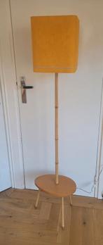 Vintage bamboe rotan lamp vloerlamp, Ophalen of Verzenden, Nieuw