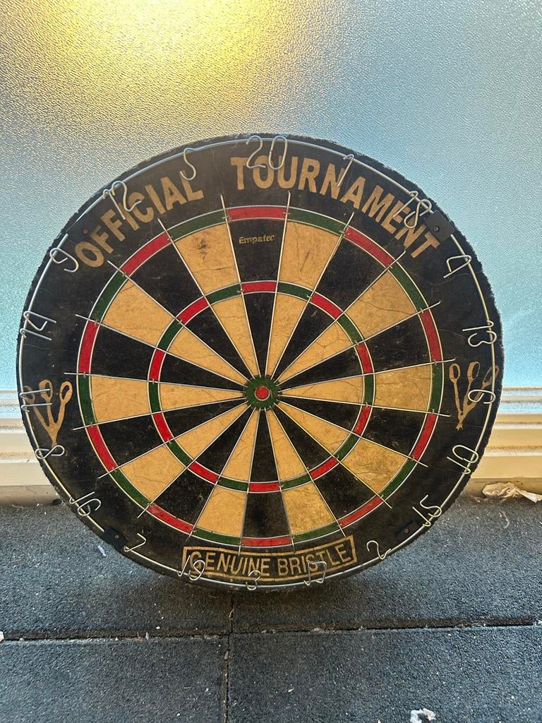 Dartbord - Goede staat, weinig gebruikt, Ophalen, Gebruikt, Dartbord
