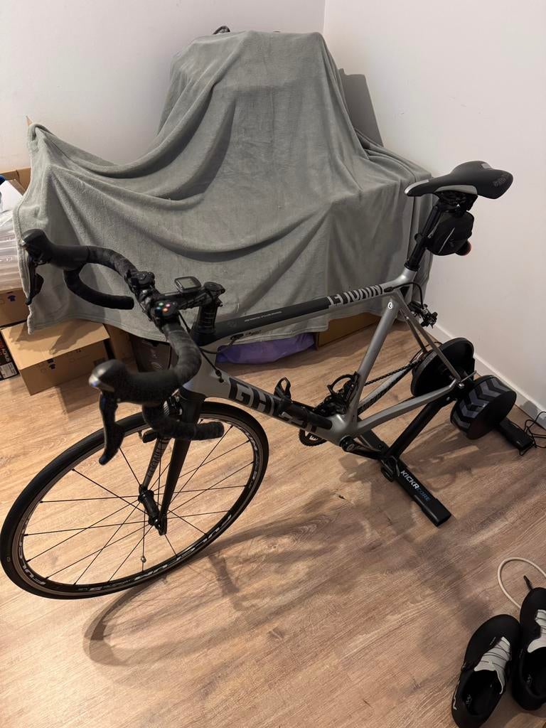 Race fiets + wahoo kickr core v2, Sport en Fitness, Wielrennen, Ophalen, Zo goed als nieuw, Overige typen