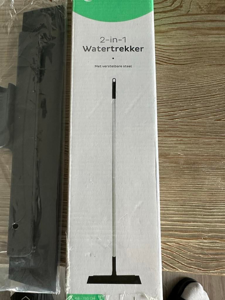 Cleanly 2-in-1 Watertrekker Zwart - 130cm, Ophalen of Verzenden, Raamwisser of Trekker
