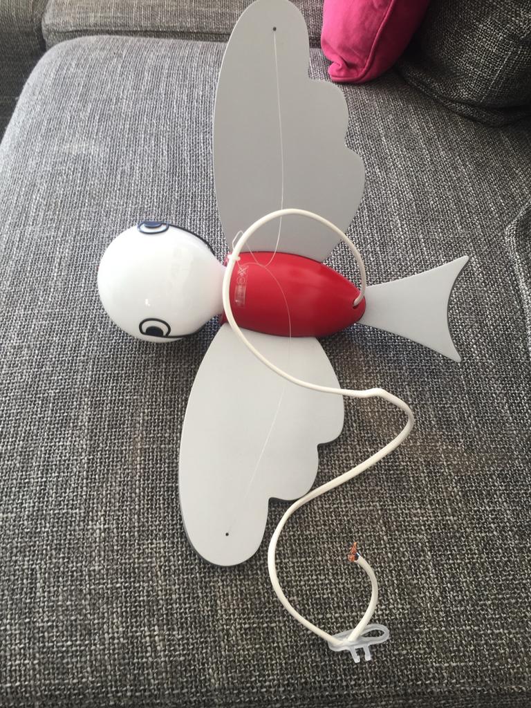 Lamp vogel, Ophalen, Zo goed als nieuw