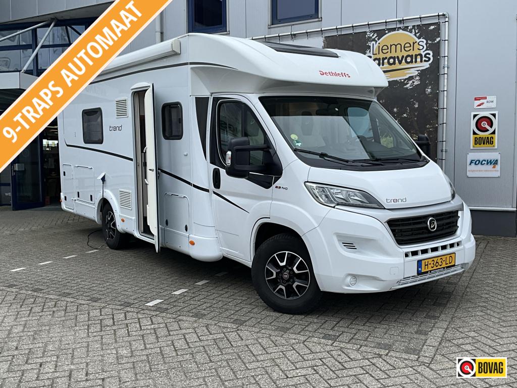 Dethleffs Trend 7017 T ENKELE BEDDEN-AUTOMAAT, Automaat, Chemisch toilet, Ringverwarming, Fiat